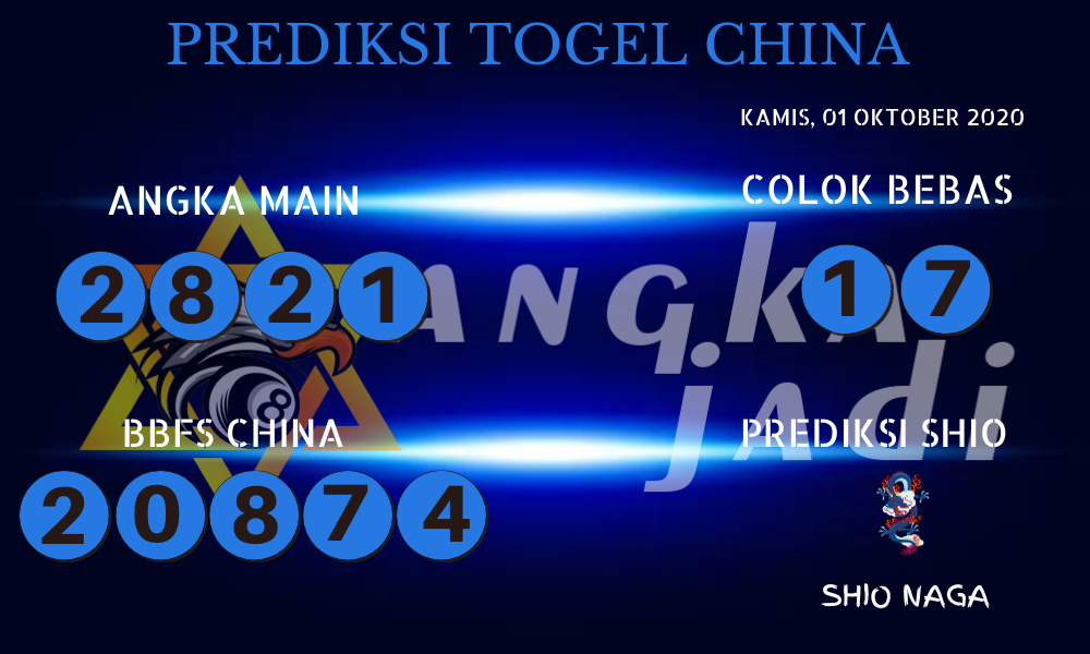 Togel China Lengkap 2020
, Prediksi Togel China 01 Oktober 2020