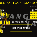 data maroco 2020, prediksi maroco hari ini 2020, keluaran maroco 2020, pengeluaran maroco 2020, paito maroco 2020