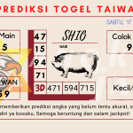 Prediksi togel Taiwan akurat dan jitu