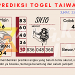 Prediksi togel Taiwan akurat dan jitu