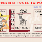 Prediksi togel Taiwan akurat dan jitu