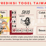 Prediksi togel Taiwan akurat dan jitu