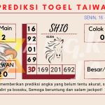 Prediksi togel Taiwan akurat dan jitu