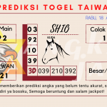 Prediksi togel Taiwan akurat dan jitu