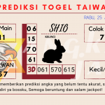 Prediksi togel Taiwan akurat dan jitu