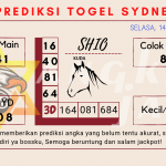 Prediksi togel Sydney akurat dan jitu