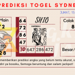 Prediksi togel Sydney akurat dan jitu