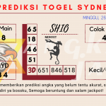 Prediksi togel Sydney akurat dan jitu