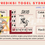 Prediksi togel Sydney akurat dan jitu