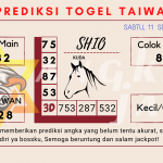 Prediksi togel Taiwan akurat dan jitu