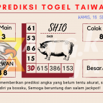 Prediksi togel Taiwan akurat dan jitu