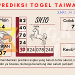 Prediksi togel Taiwan akurat dan jitu