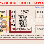 Prediksi togel hawaii akurat dan jitu