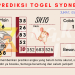 Prediksi togel Sydney akurat dan jitu