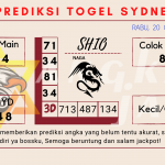 Prediksi togel Sydney akurat dan jitu