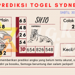 Prediksi togel Sydney akurat dan jitu