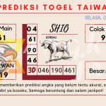 Prediksi togel Taiwan akurat dan jitu