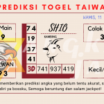 Prediksi togel Taiwan akurat dan jitu