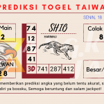 Prediksi togel Taiwan akurat dan jitu