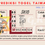 Prediksi togel Taiwan akurat dan jitu