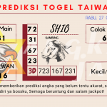 Prediksi togel Taiwan akurat dan jitu