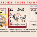 Prediksi togel Taiwan akurat dan jitu