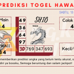 Prediksi togel hawaii akurat dan jitu