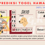 Prediksi togel hawaii akurat dan jitu