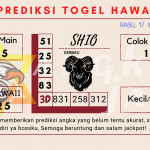 Prediksi togel hawaii akurat dan jitu