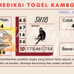 Prediksi togel kamboja akurat dan jitu