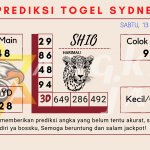 Prediksi togel Sydney akurat dan jitu