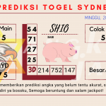 Prediksi togel Sydney akurat dan jitu