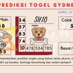 Prediksi togel Sydney akurat dan jitu