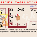 Prediksi togel Sydney akurat dan jitu