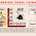 Prediksi togel Taiwan akurat dan jitu