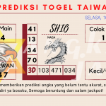 Prediksi togel Taiwan akurat dan jitu