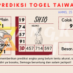 Prediksi togel Taiwan akurat dan jitu