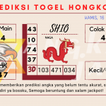 Prediksi togel Hongkong akurat dan jitu