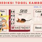 Prediksi togel kamboja akurat dan jitu