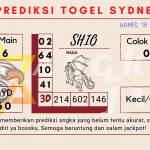 Prediksi togel Sydney akurat dan jitu