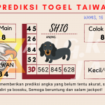 Prediksi togel Taiwan akurat dan jitu