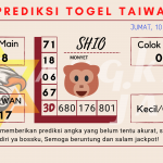 Prediksi togel Taiwan akurat dan jitu