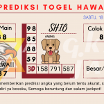 Prediksi togel hawaii akurat dan jitu