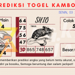 Prediksi togel kamboja akurat dan jitu