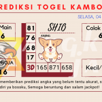 Prediksi togel kamboja akurat dan jitu