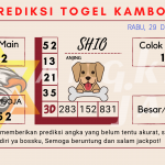 Prediksi togel kamboja akurat dan jitu