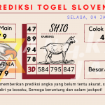 Prediksi togel Slovenia akurat dan jitu