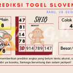 Prediksi togel Slovenia akurat dan jitu