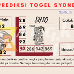 Prediksi togel Sydney akurat dan jitu