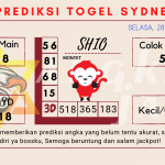 Prediksi togel Sydney akurat dan jitu